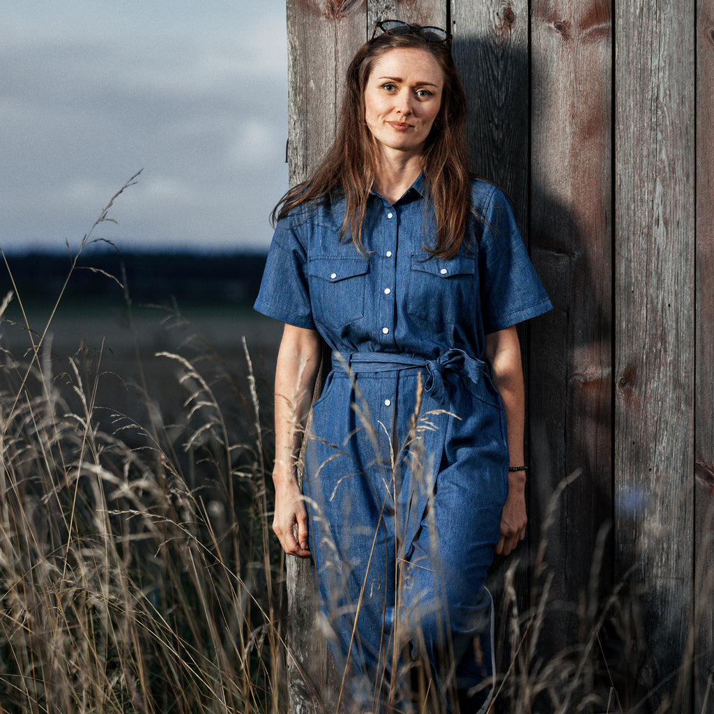 Denim Overall - Short Sleeve