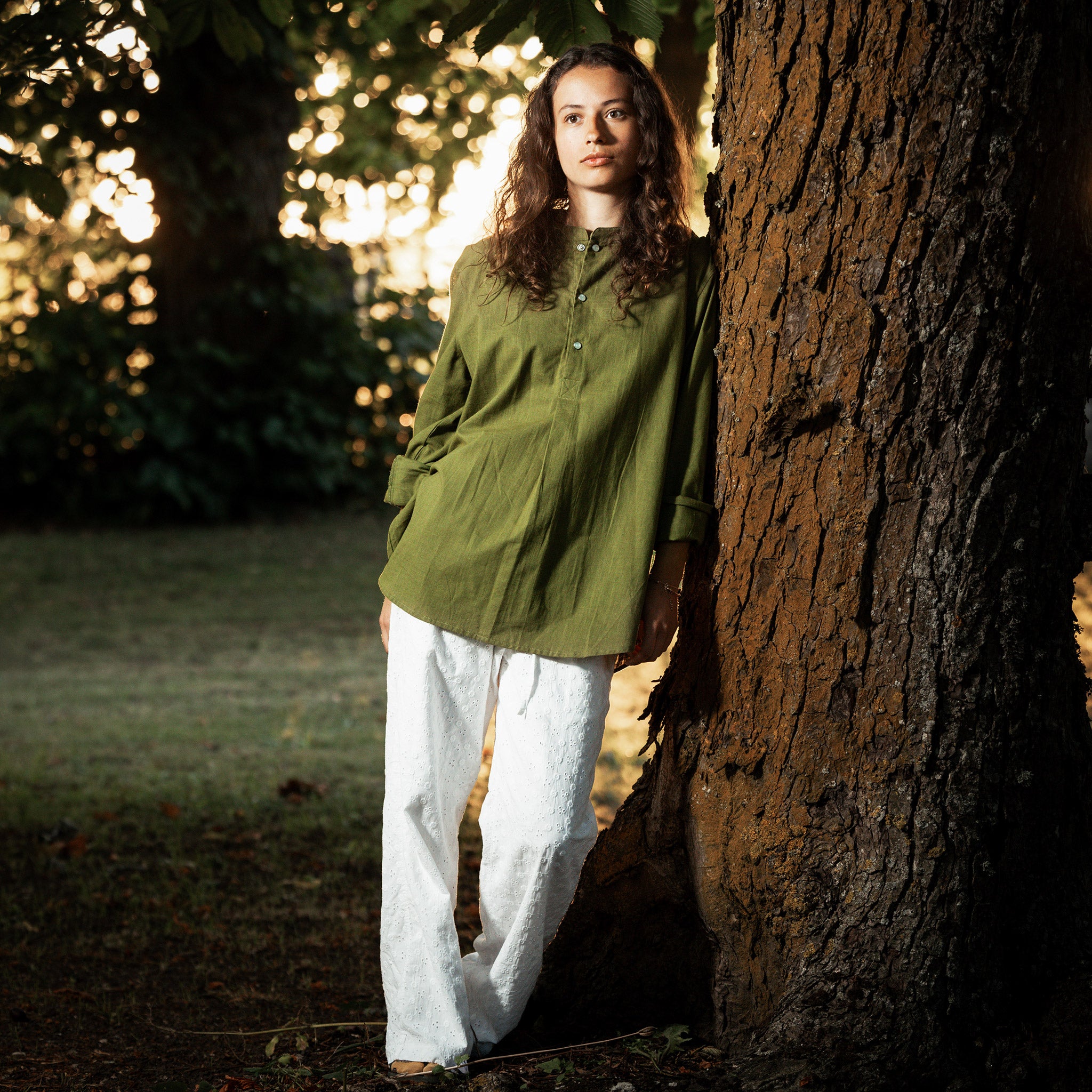 Unisex Mason Shirt - Olive