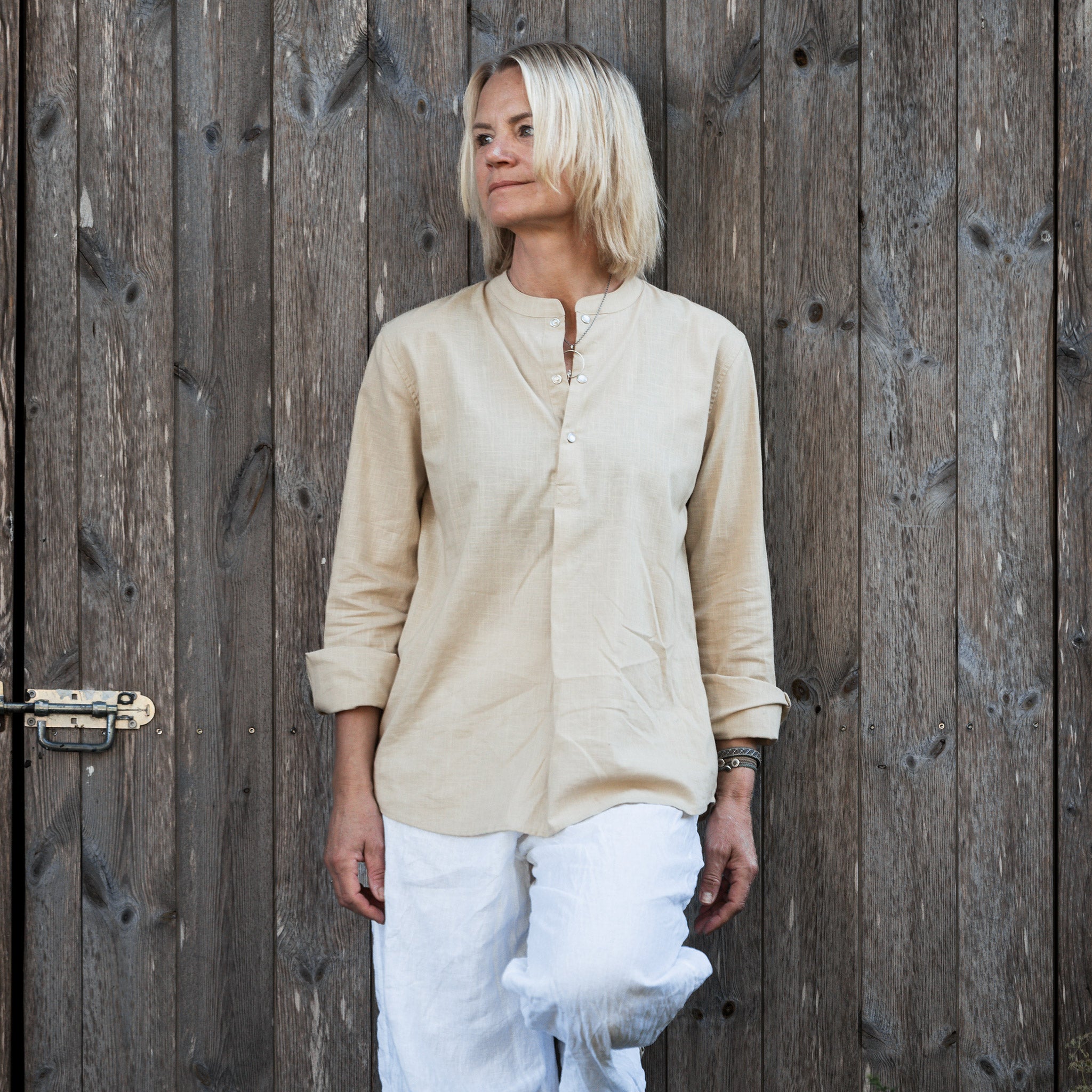Mason Shirt - Sand