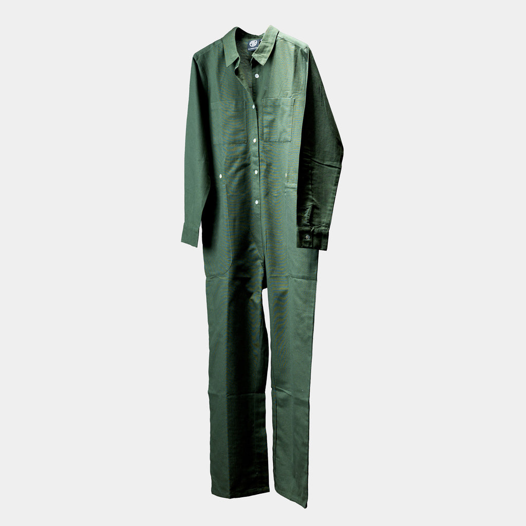 Cotton Overall – Olive Green