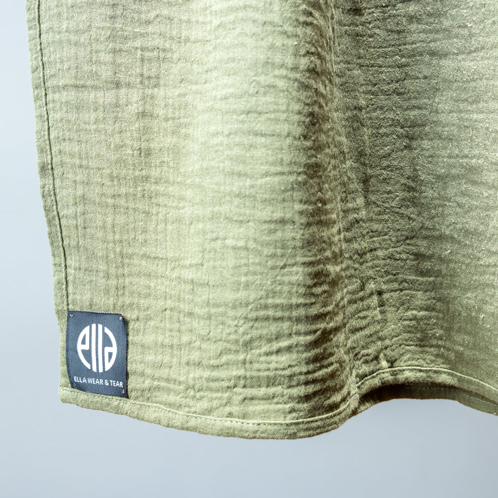 Cotton Scarf – Olive Green