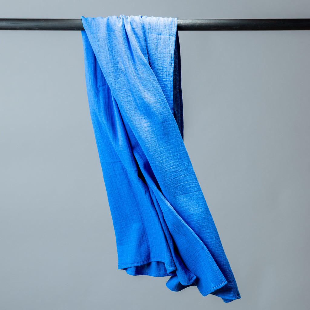 Cotton Scarf – Cobalt Blue