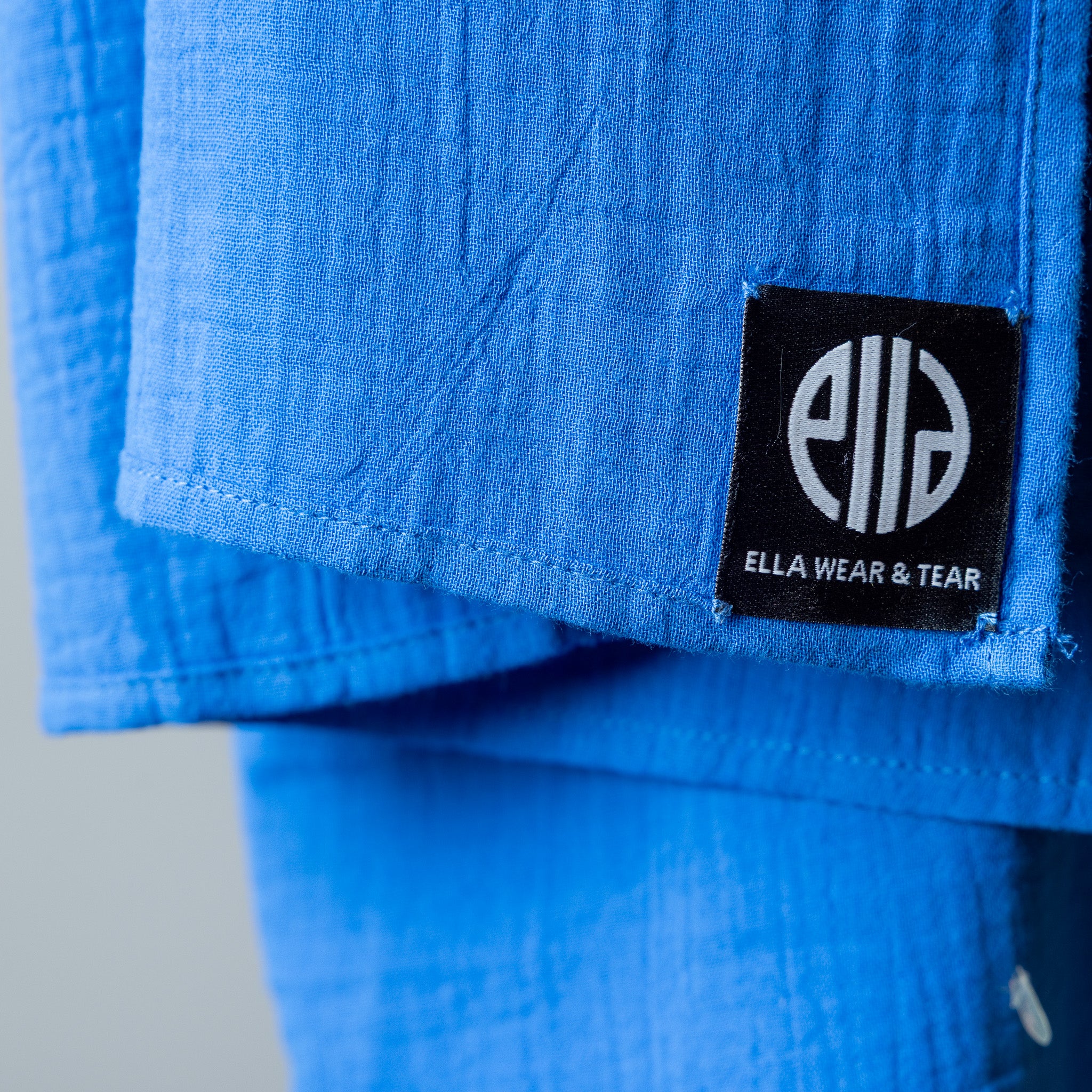 Cotton Scarf – Cobalt Blue