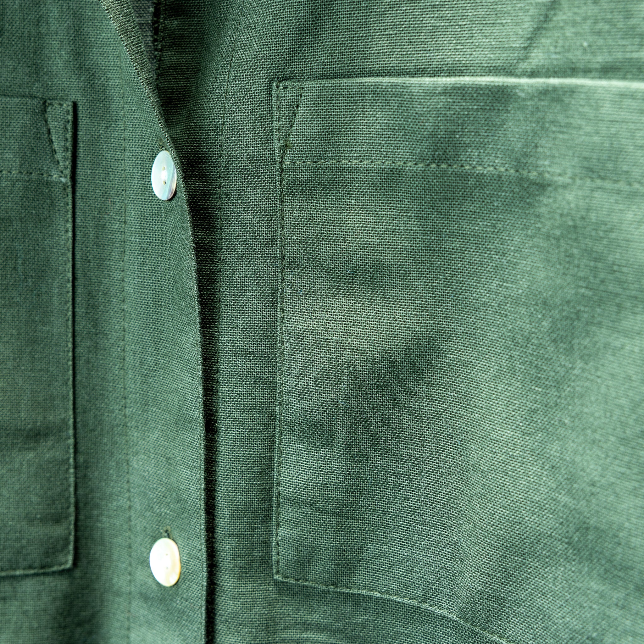 Cotton Overall – Olive Green