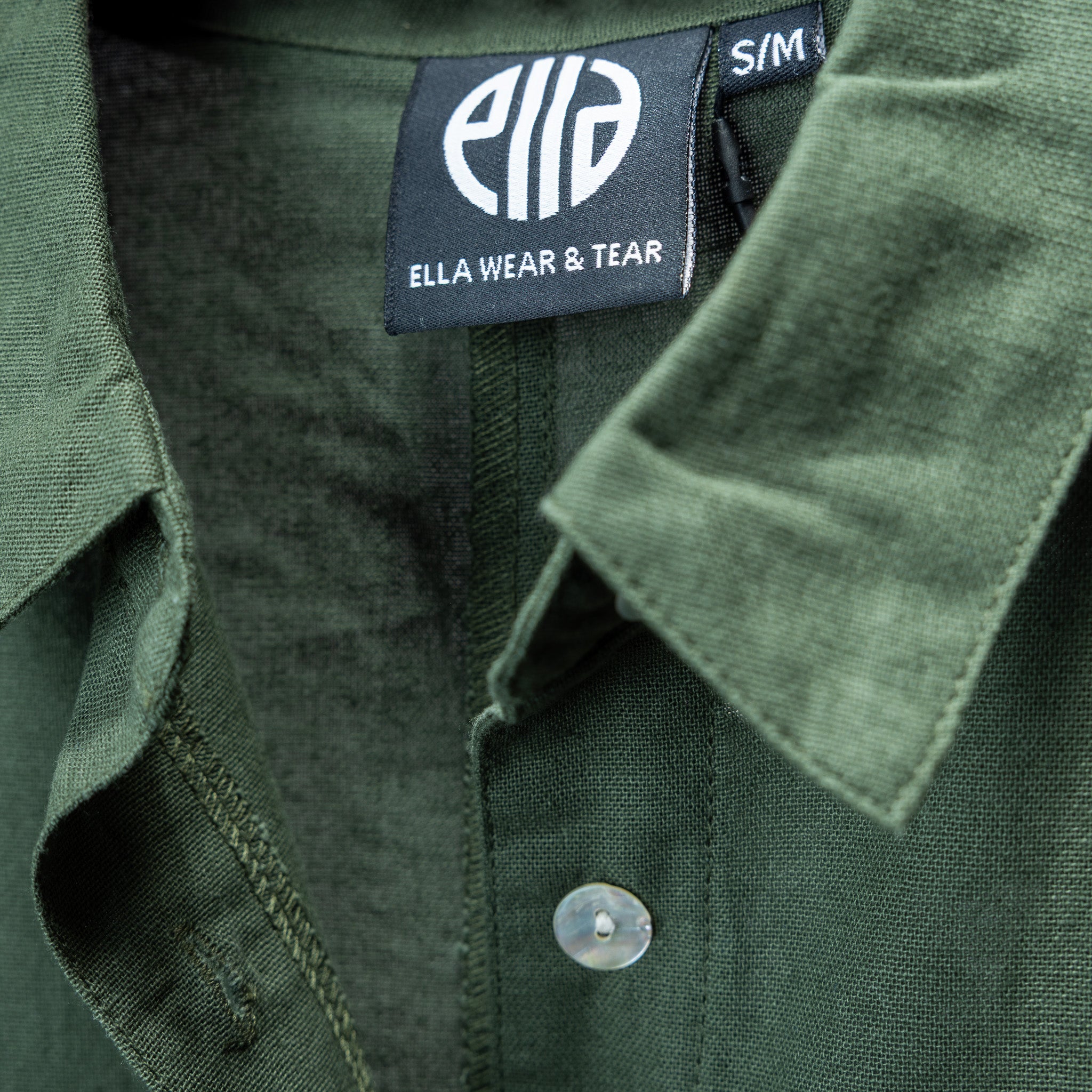 Cotton Overall – Olive Green