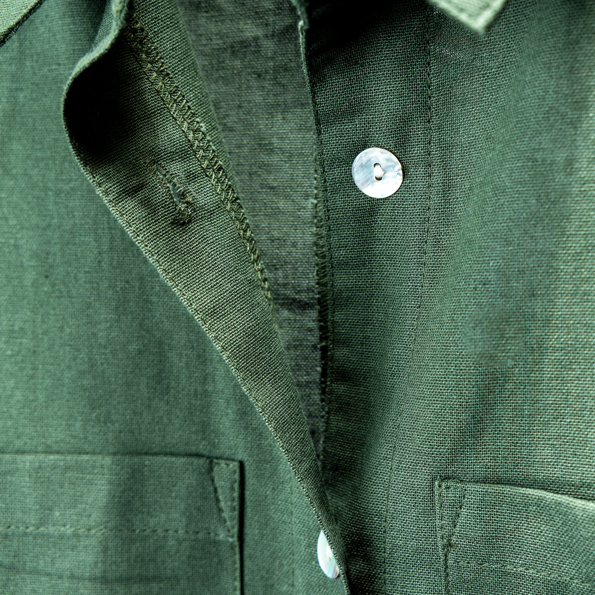 Cotton Overall – Olive Green