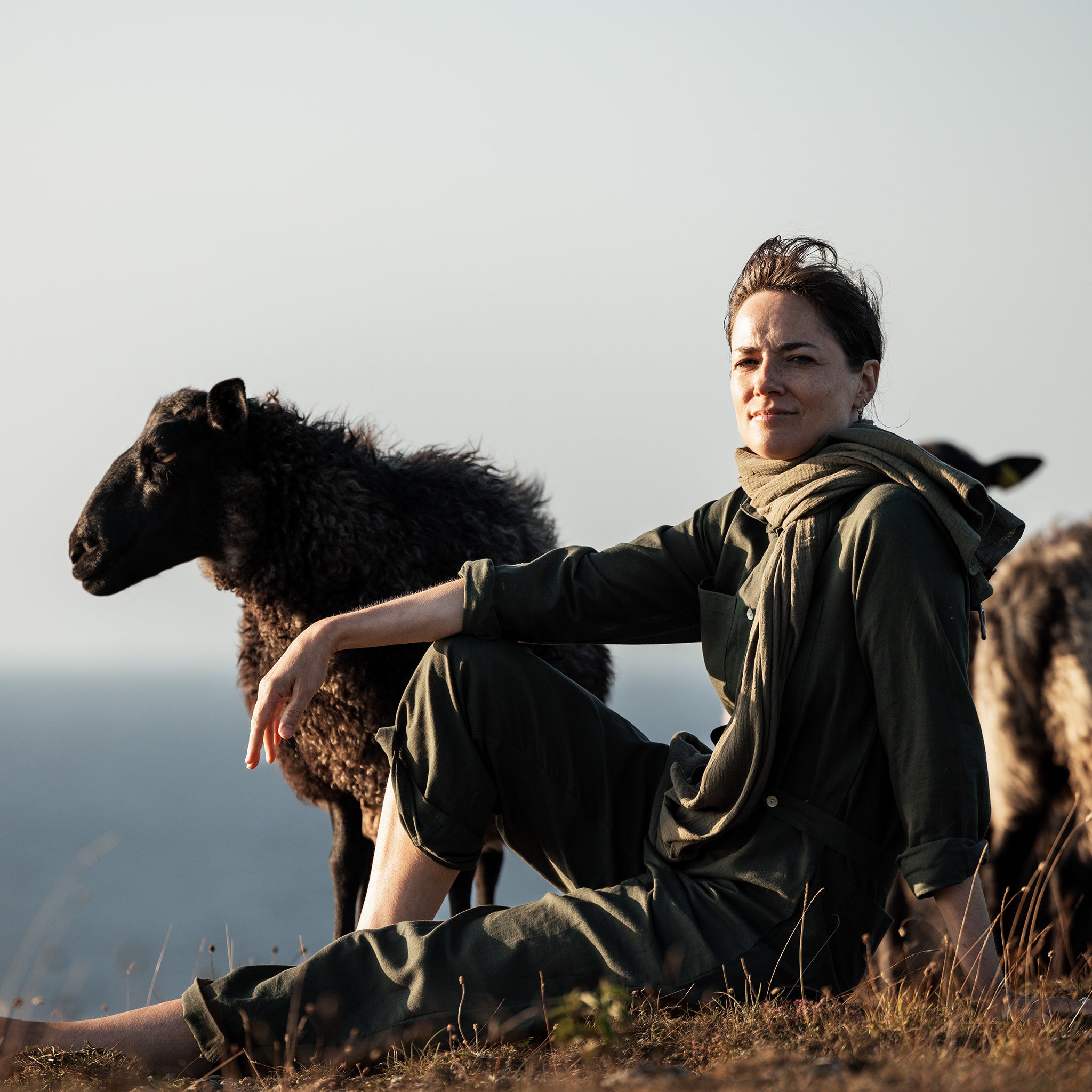 Cotton Overall – Olive Green